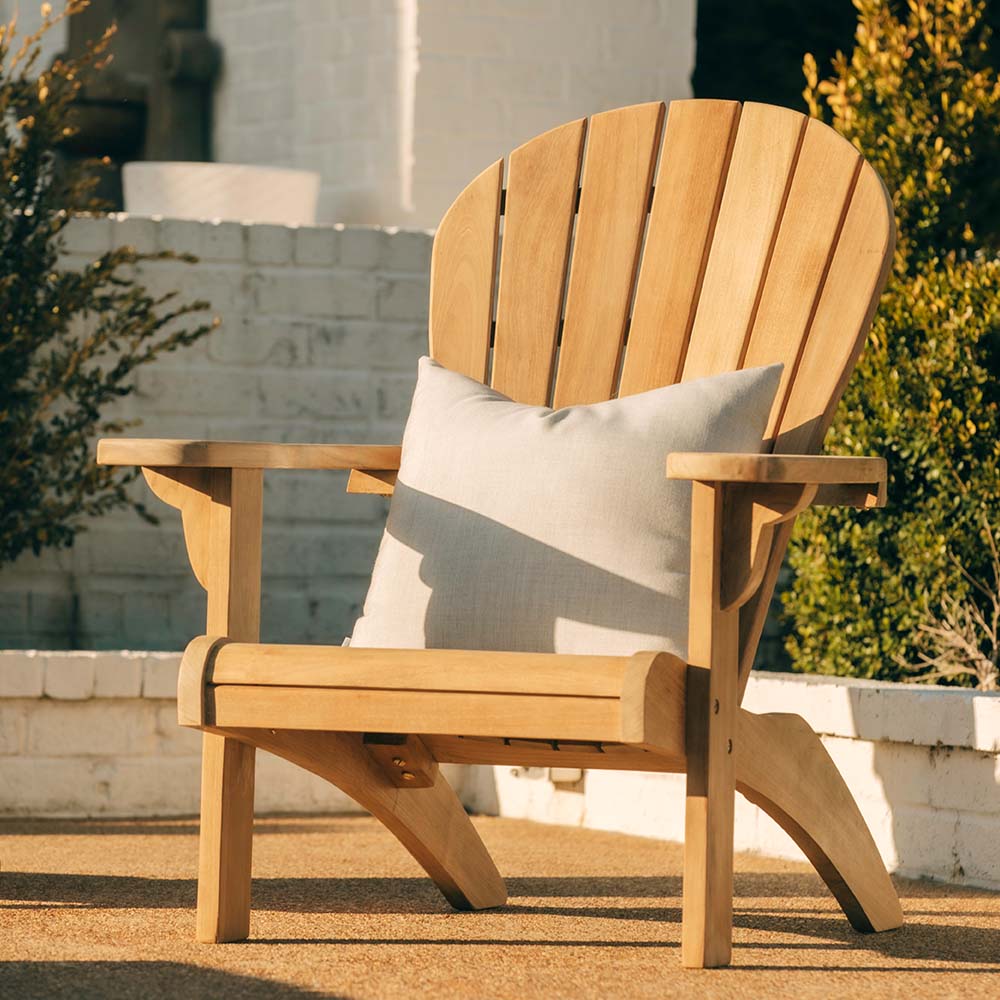 Savannah Grade A Teak Adirondack Chair | Chair Only