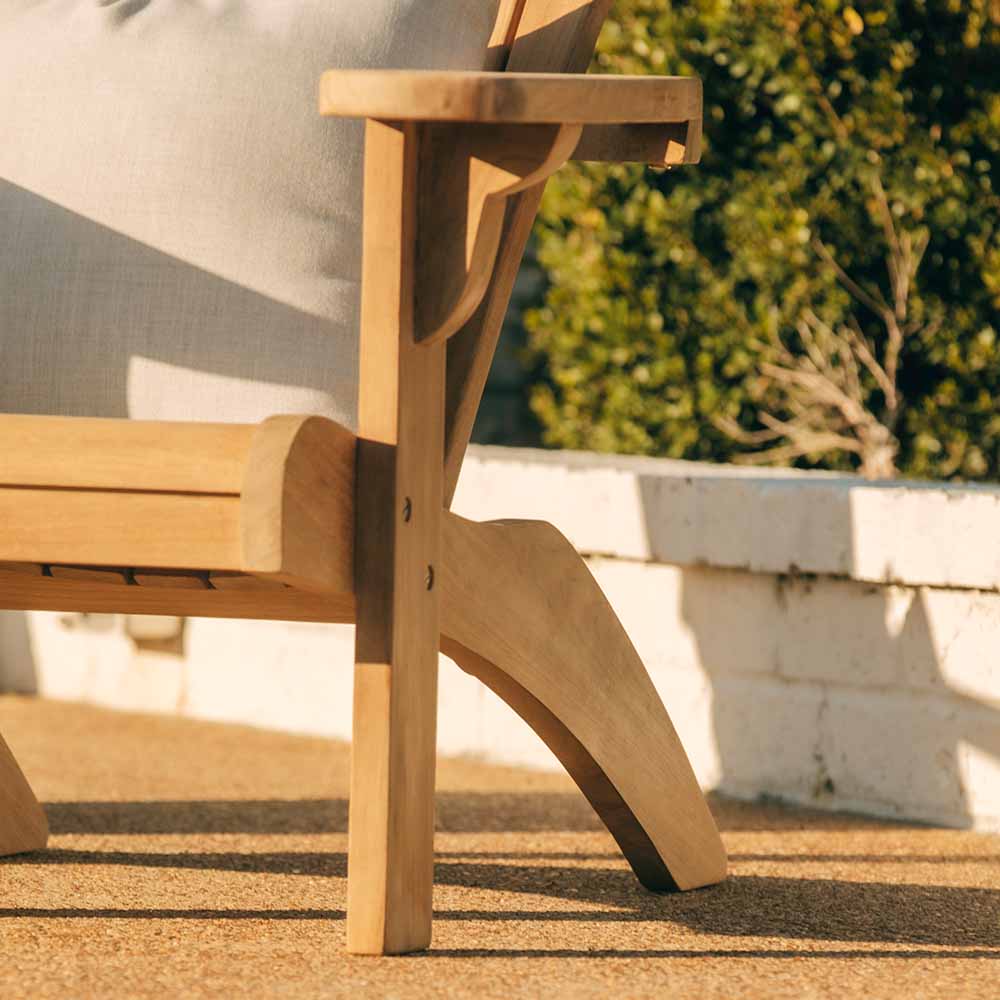 Savannah Grade A Teak Adirondack Chair | Chair Only