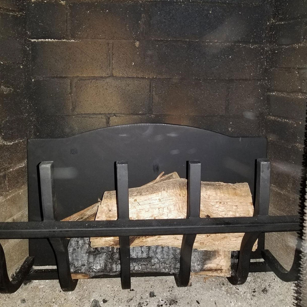 High-Efficiency Log Grate with Reflective Fireback | 26"