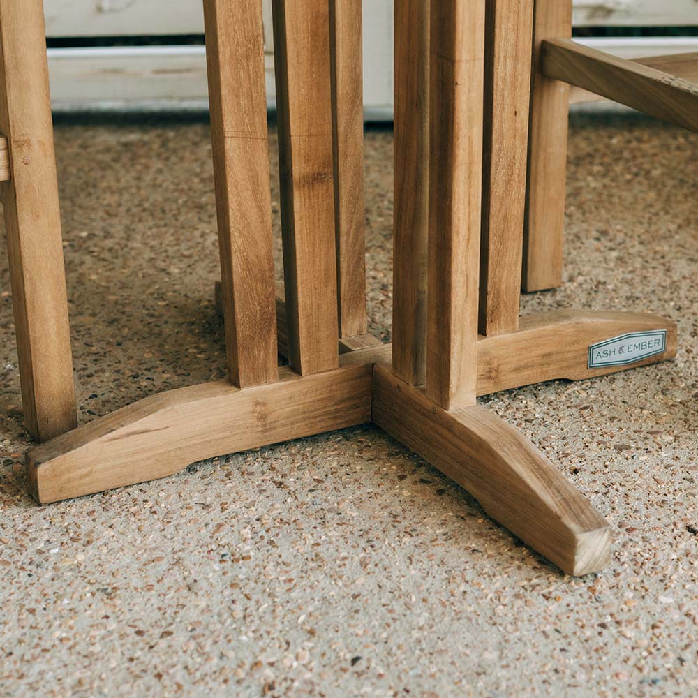 Acadia Grade A Teak 35" Square Bar Table
