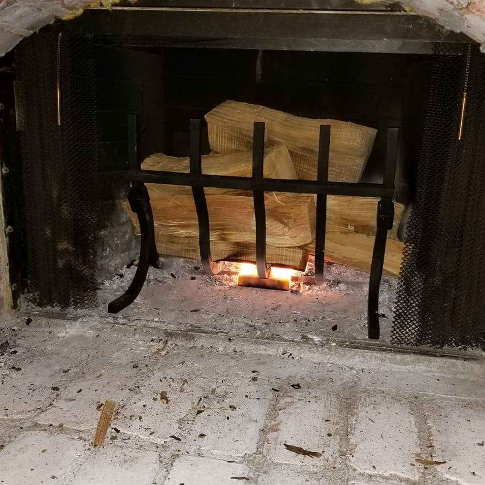 High-Efficiency Log Grate with Reflective Fireback | 21" - view 3