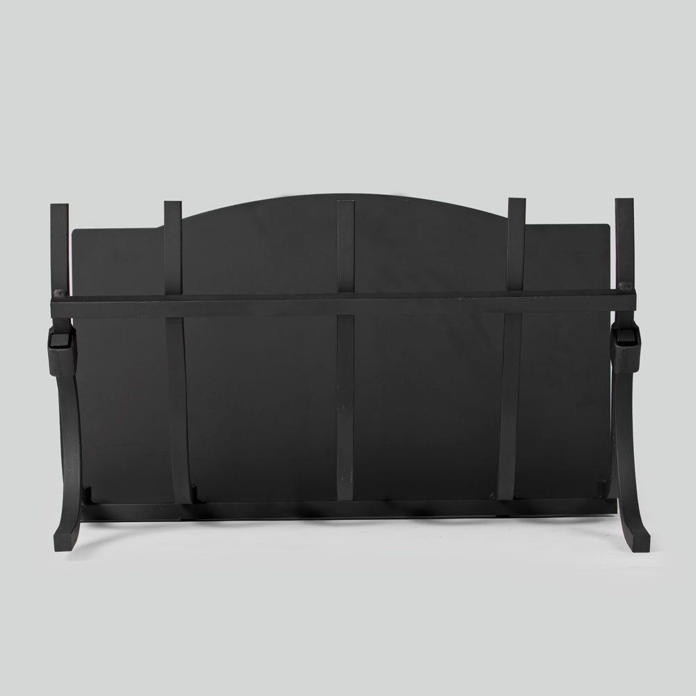 High-Efficiency Log Grate with Reflective Fireback | 21"