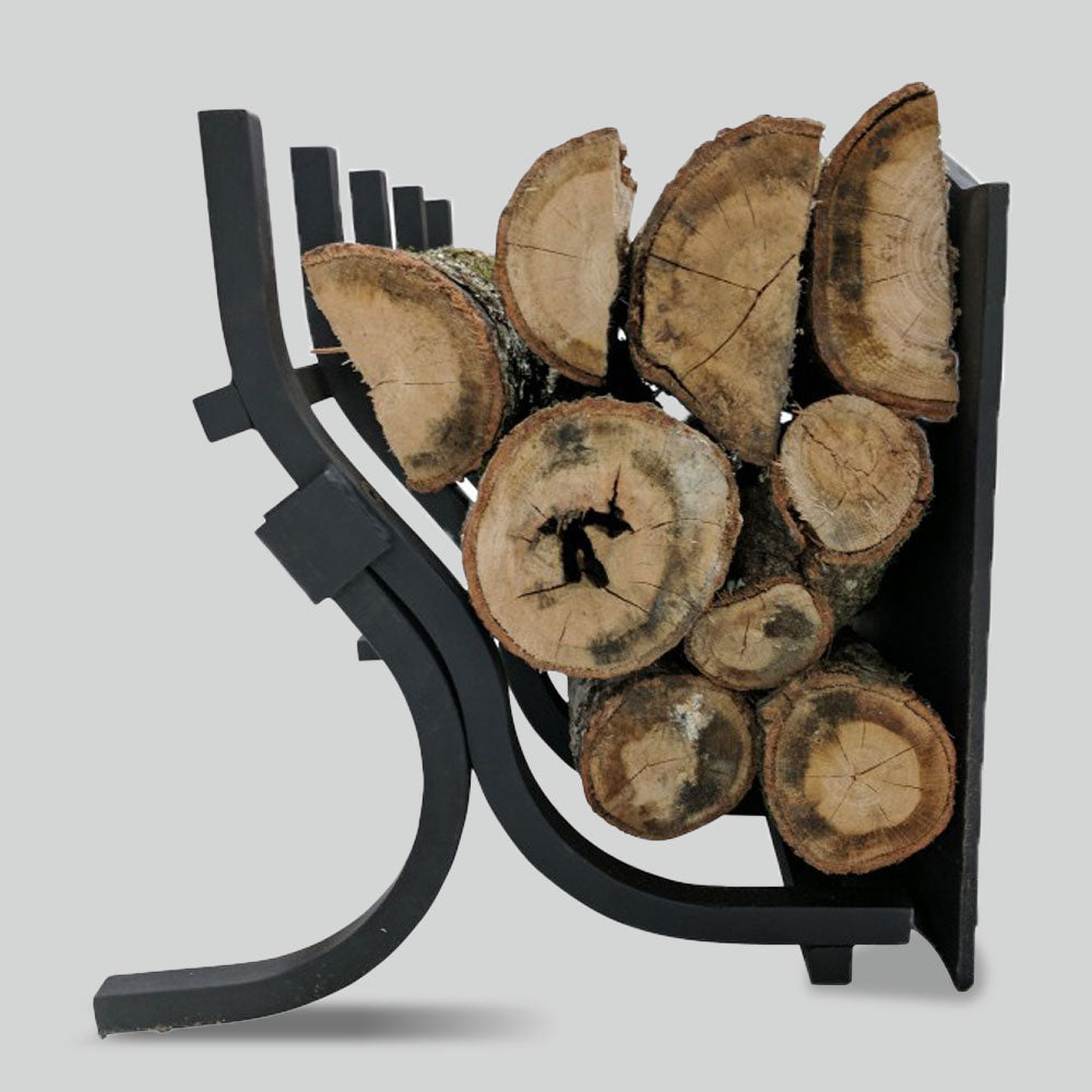 High-Efficiency Log Grate with Reflective Fireback | 21"
