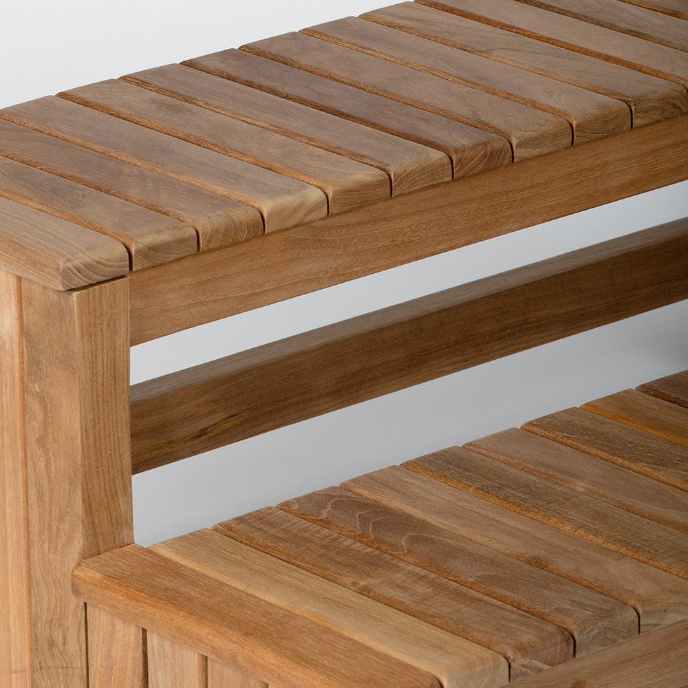 Grade A Teak Spa Hot Tub Steps - view 8