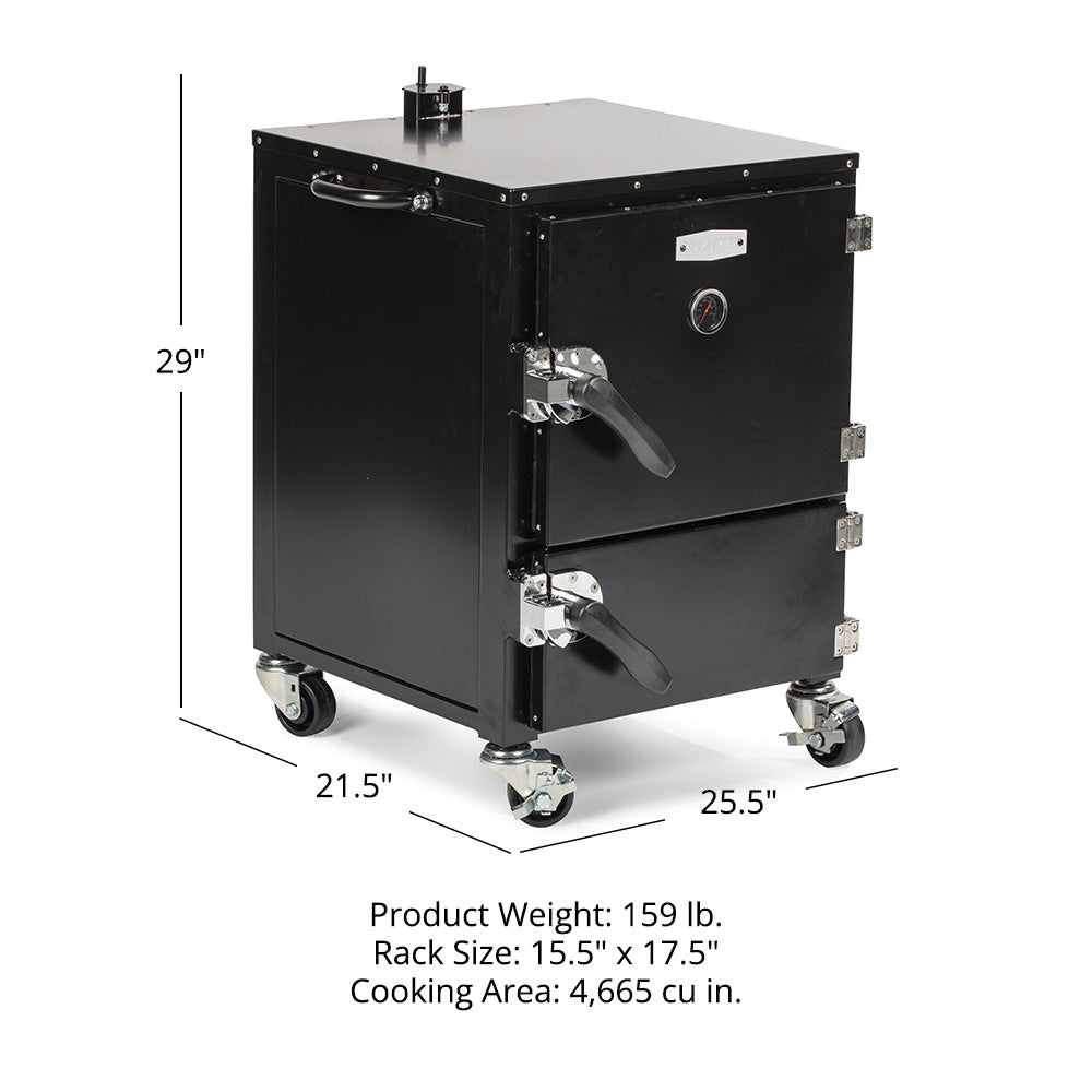 Reverse Flow Vertical Smoker
