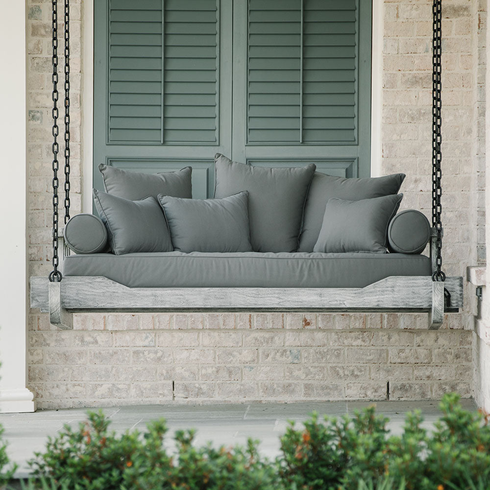 Grade A Teak Twin Porch Swing Bed