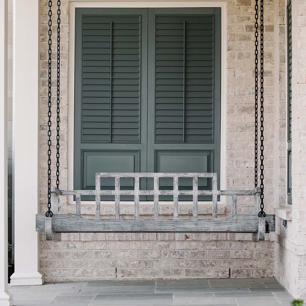 Grade A Teak Twin Porch Swing Bed - view 6