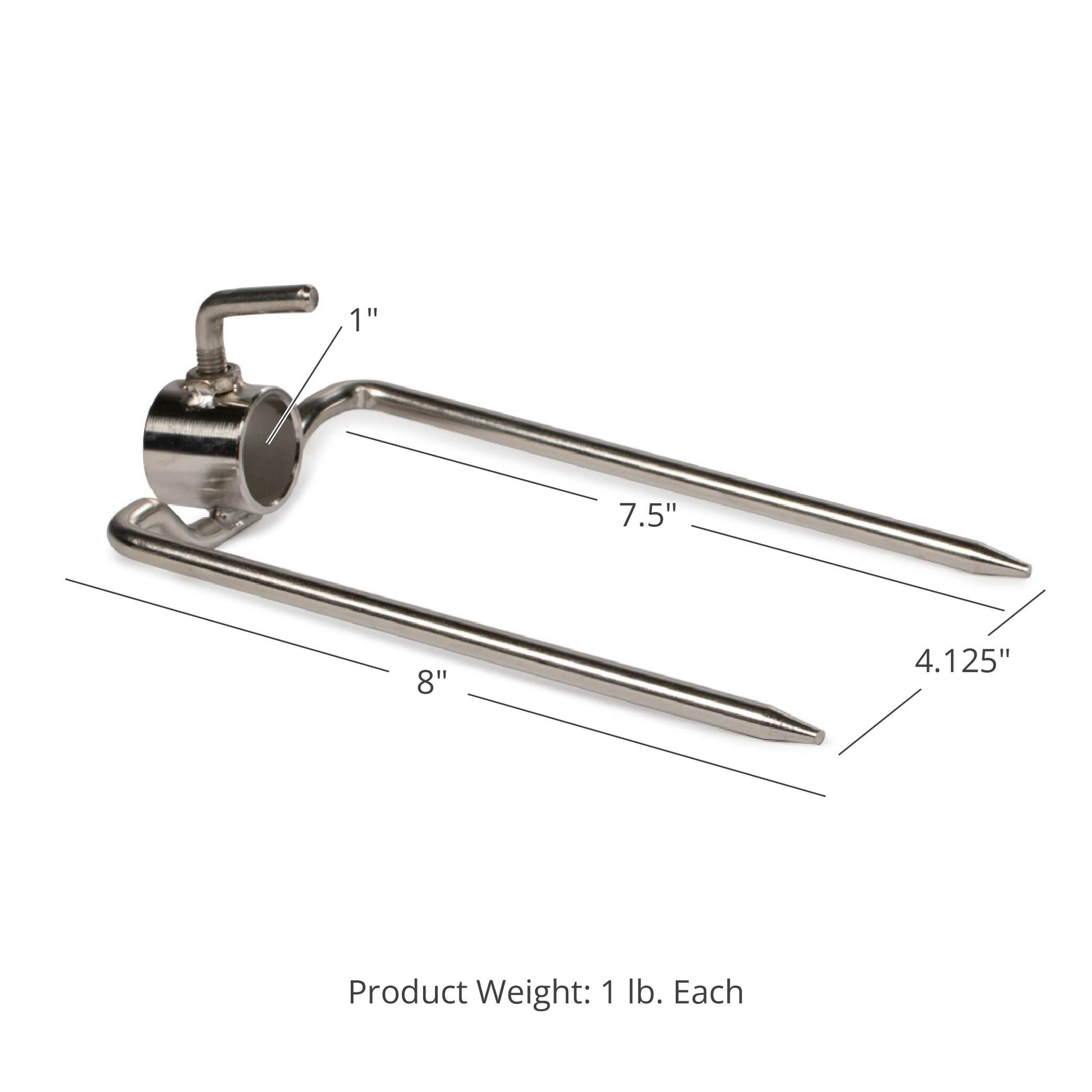 Rotisserie Forks for 1" Round Spit Rod