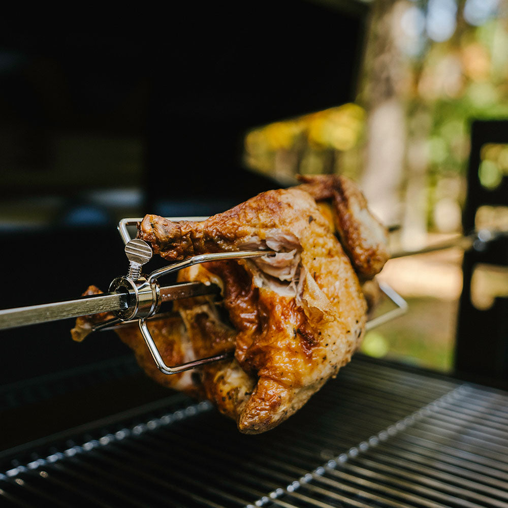 4W Rotisserie Grill with Hood - view 5