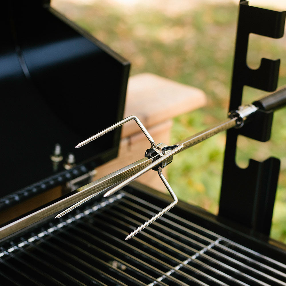 4W Rotisserie Grill with Hood