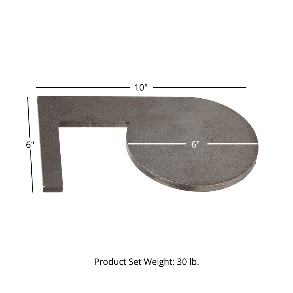 AR500 Steel Dueling Tree Shooting Targets | 1/2"