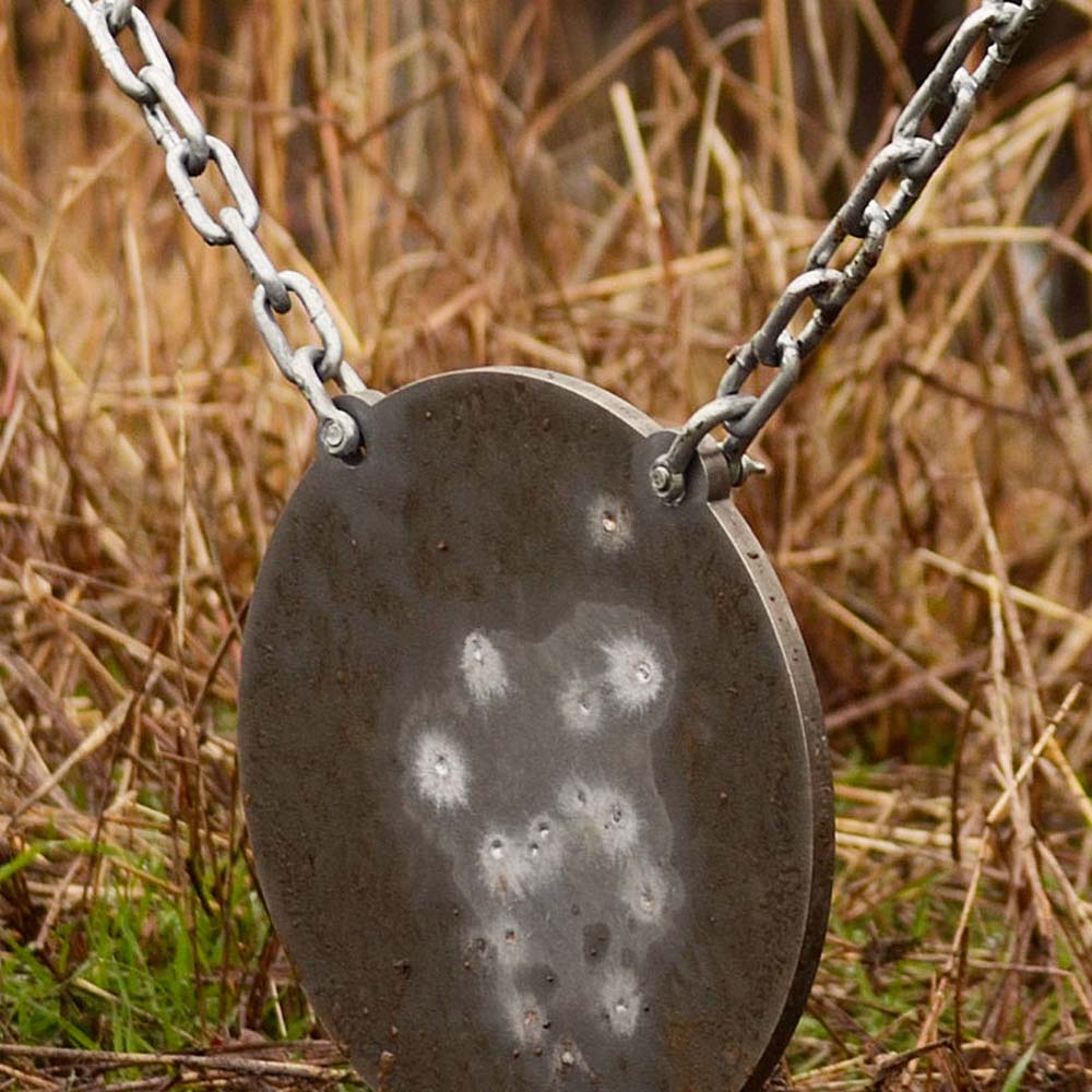 Triple Gong Steel Target Stand