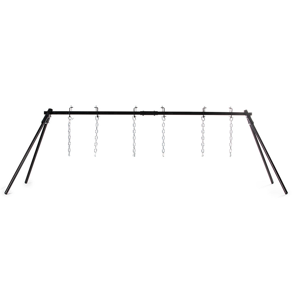 Triple Gong Steel Target Stand
