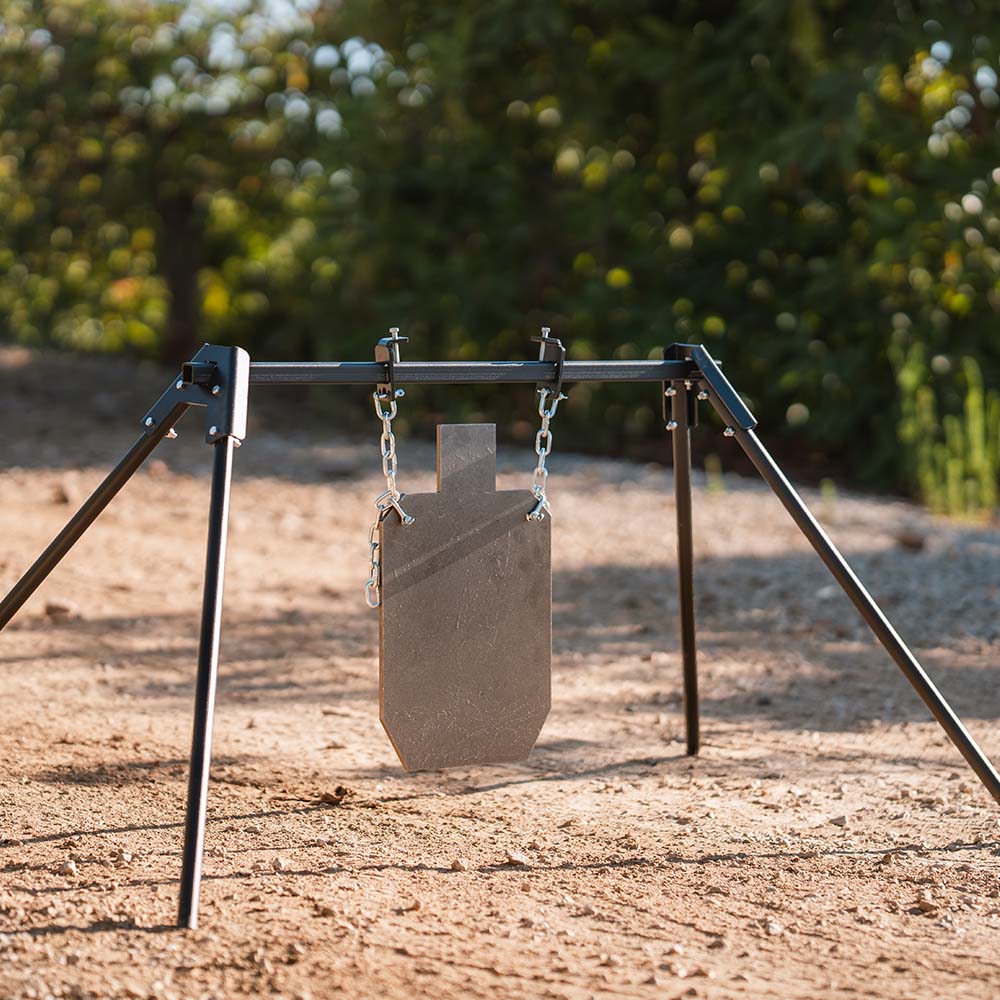 Single Gong Steel Target Stand