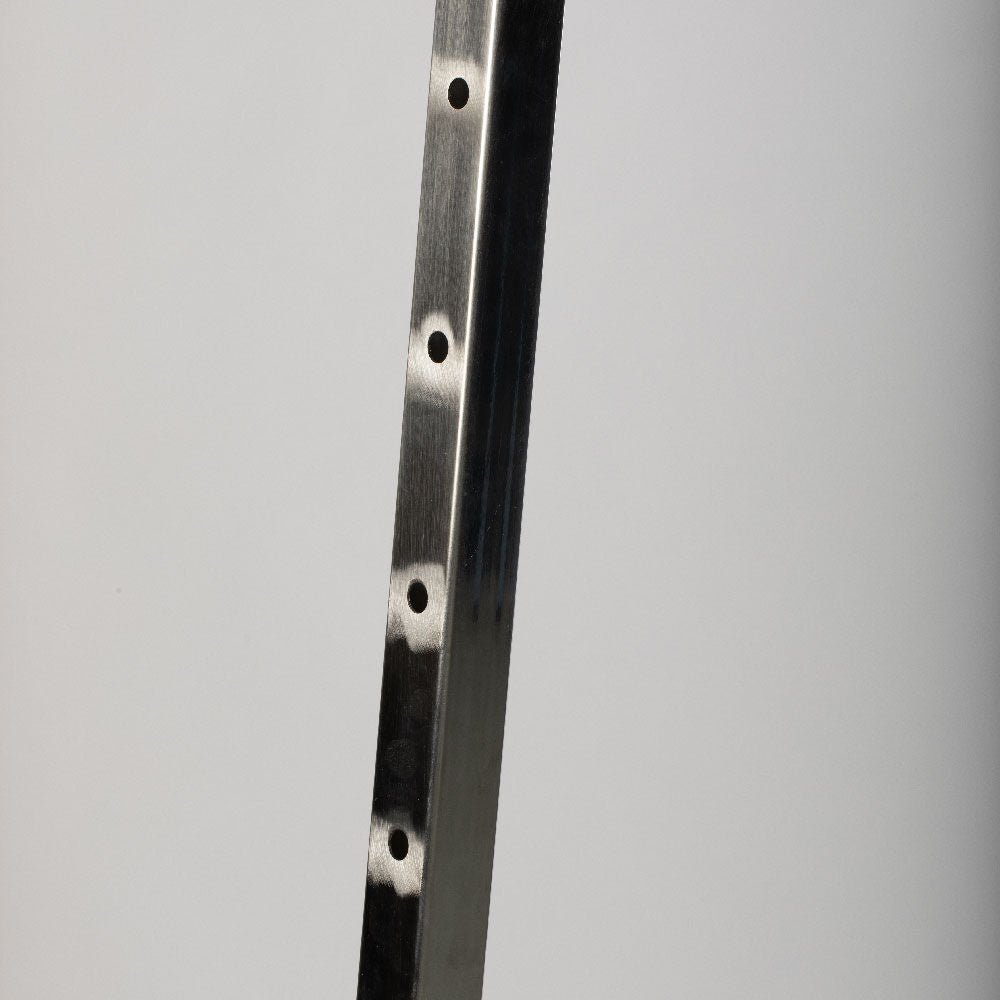 Stainless Steel Asado Cross with Adjustable Base
