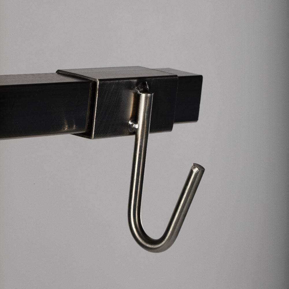 Stainless Steel Asado Cross with Adjustable Base - view 8