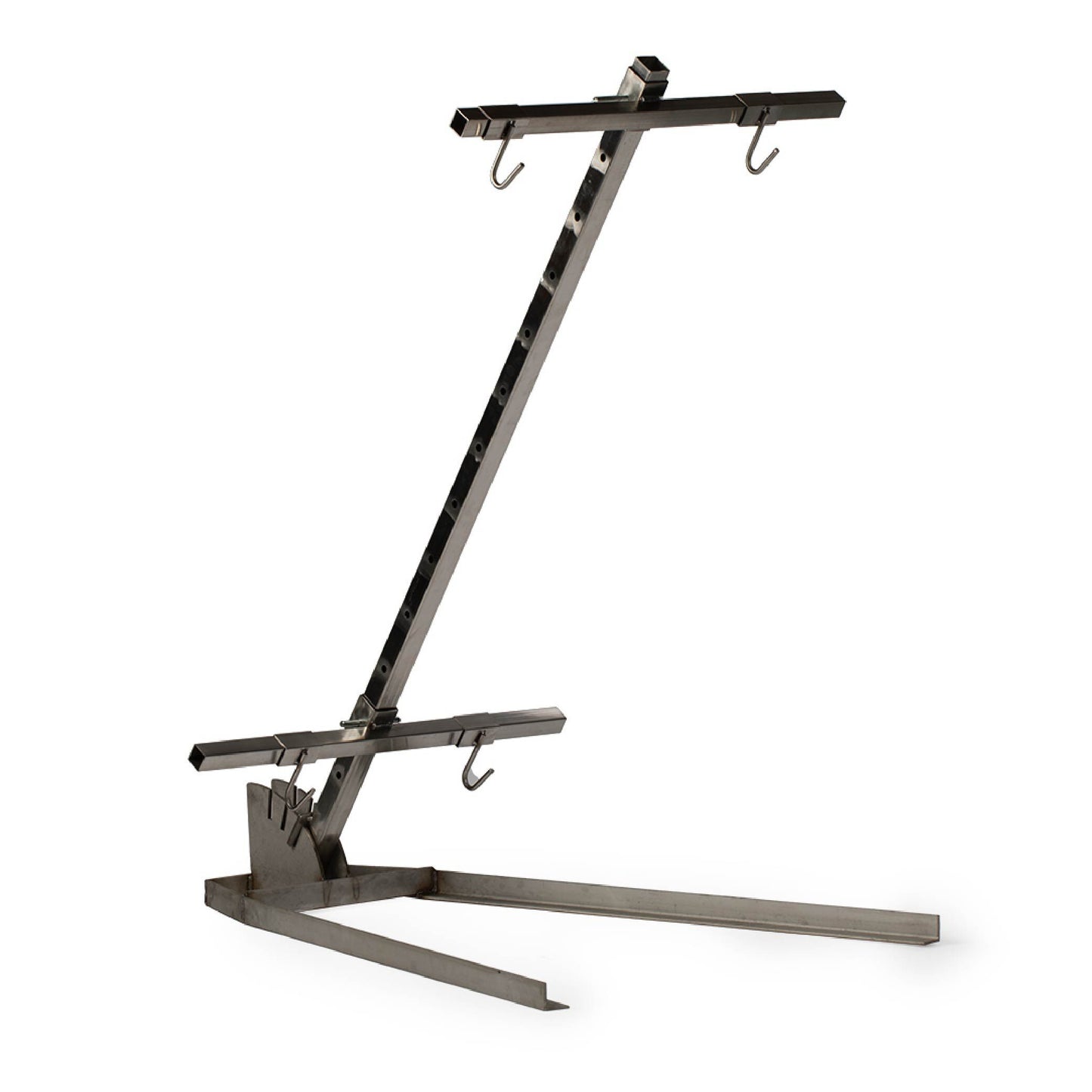 Stainless Steel Asado Cross with Adjustable Base - view 9