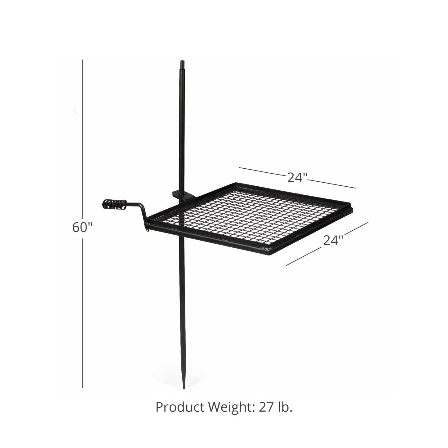 Adjustable Swivel Grill Grate - view 10