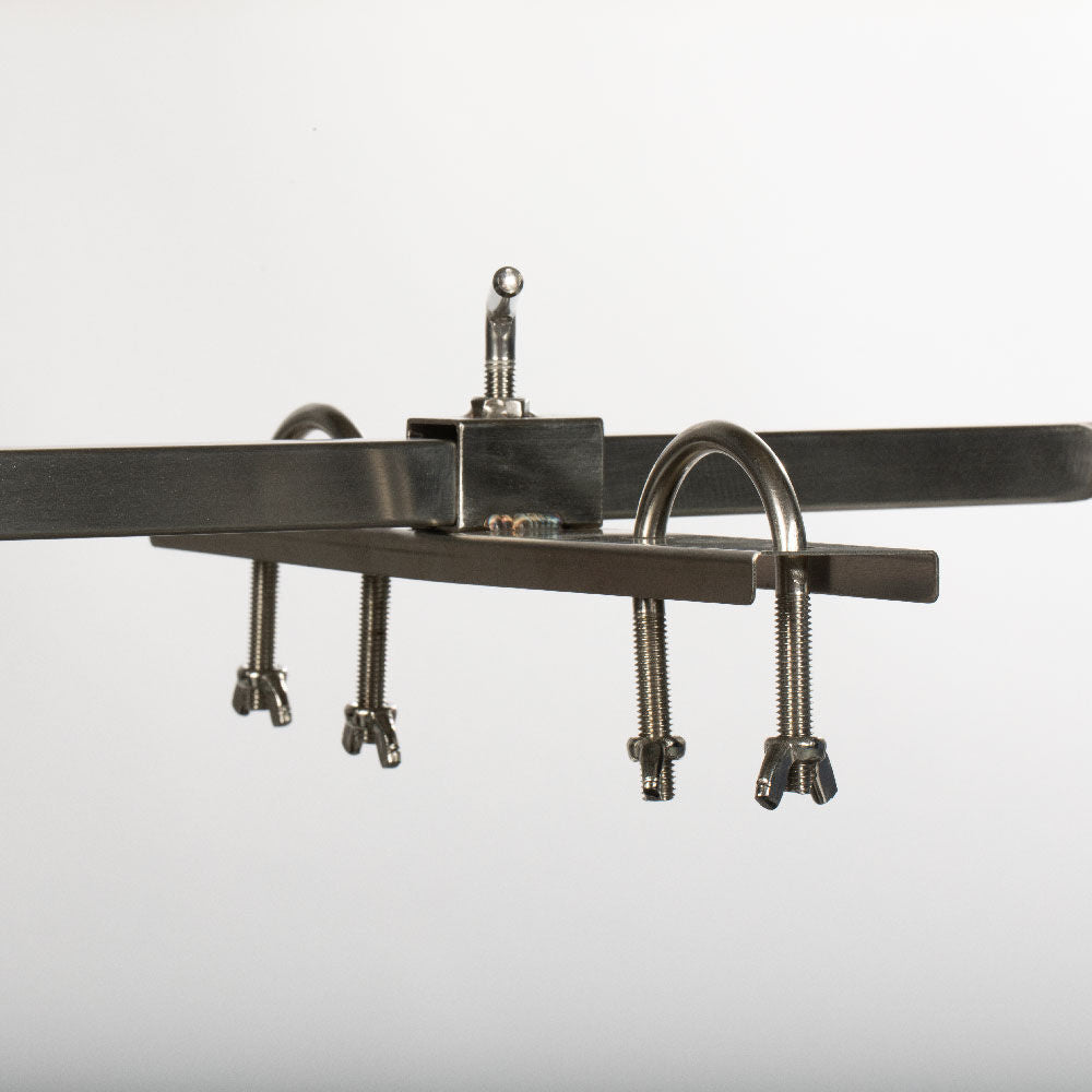 Stainless Steel Rotisserie Grill | 13 Watt - Holds 85 LB / Without Windscreen