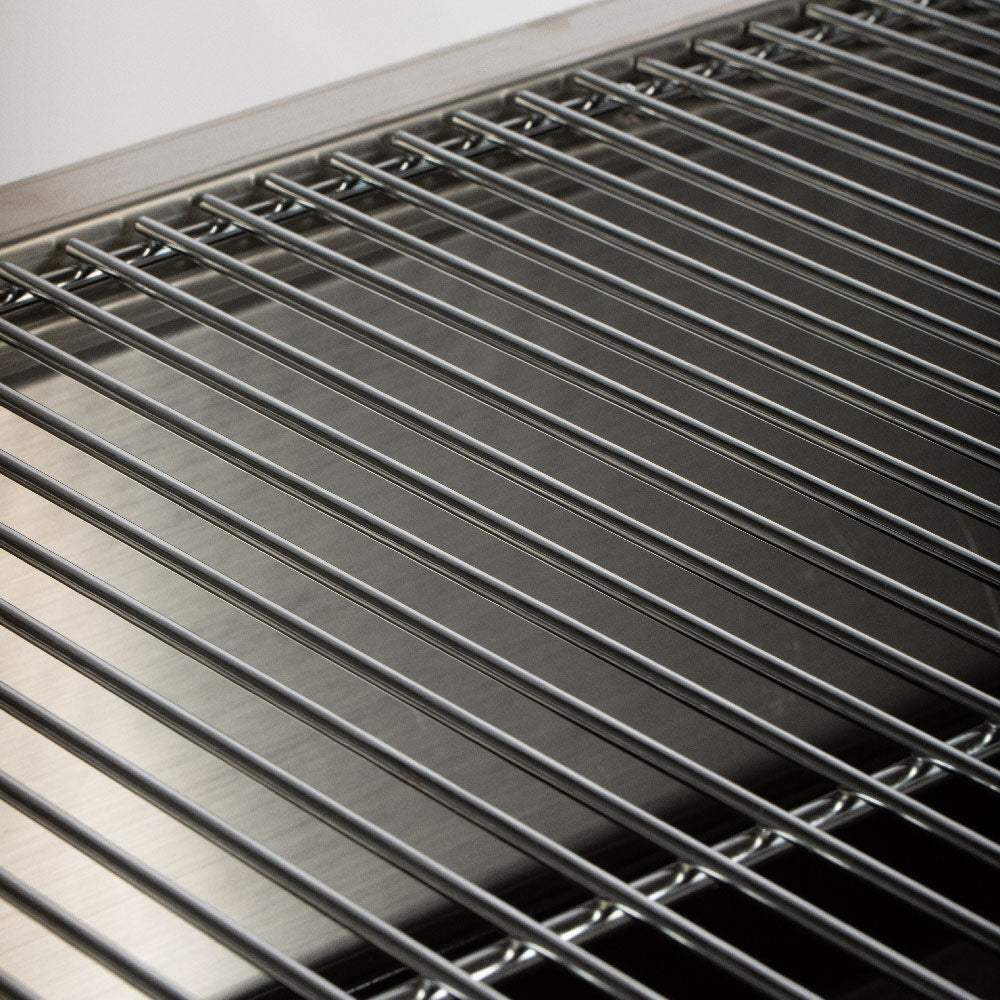 Stainless Steel Rotisserie Grill | 13 Watt - Holds 85 LB / Without Windscreen