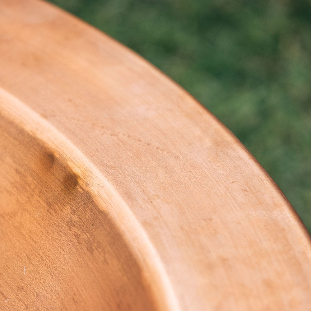 40" Copper Fire Pit with Solid Base and Fire Iron - view 6