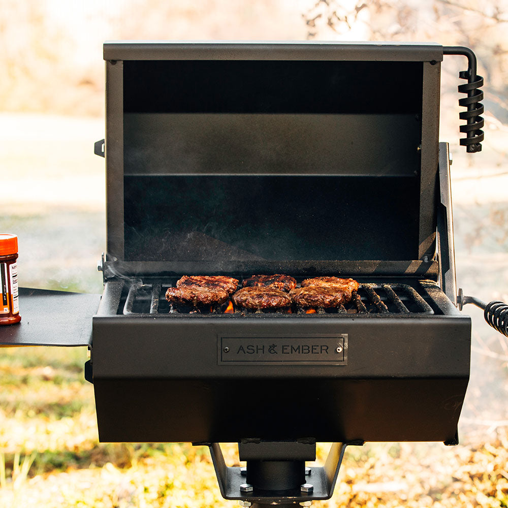 260 Sq. In. Covered Park-Style Grill - view 3