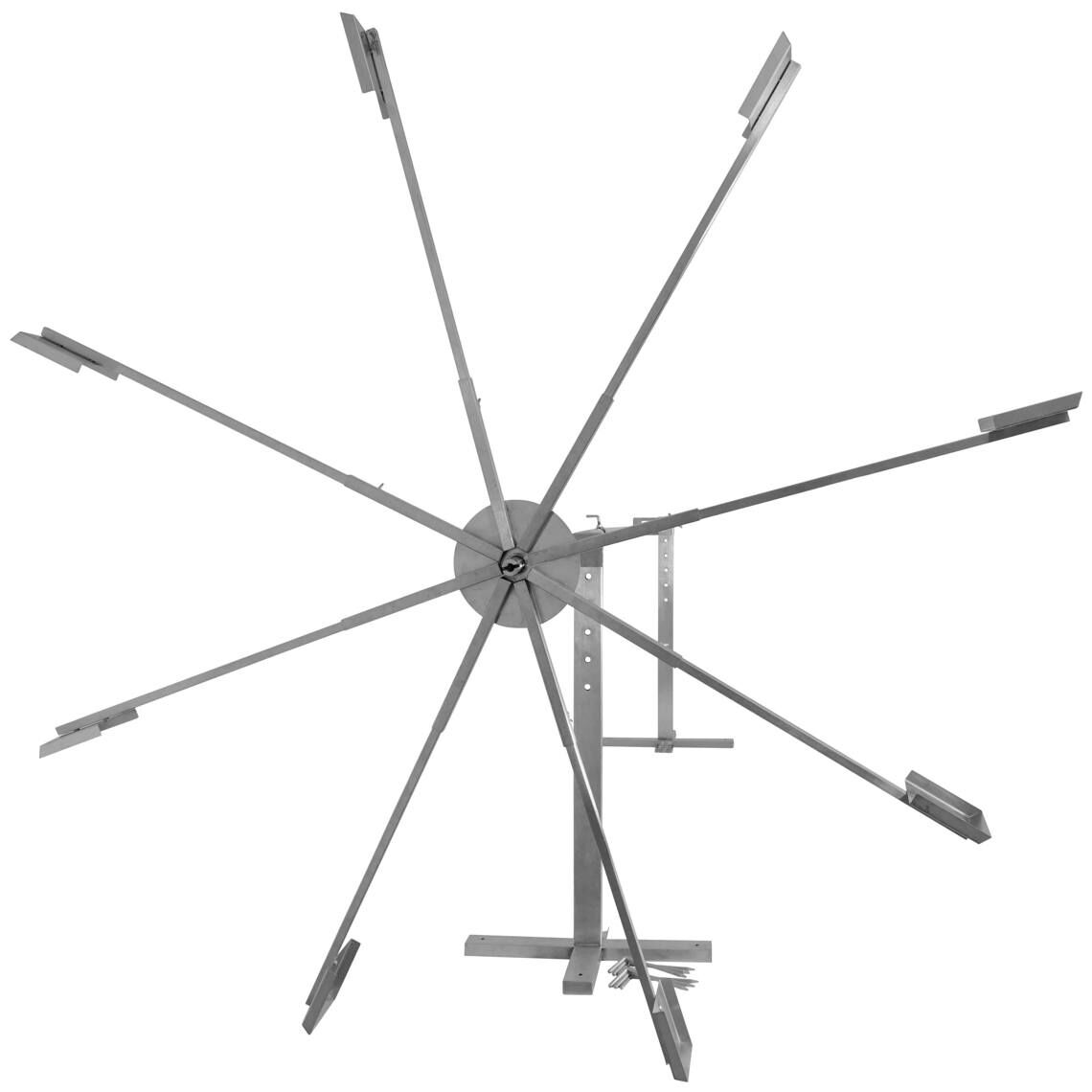 Scratch and Dent - Water Wheel Rotisserie Handle Water Powered BBQ Spit - FINAL SALE - view 3