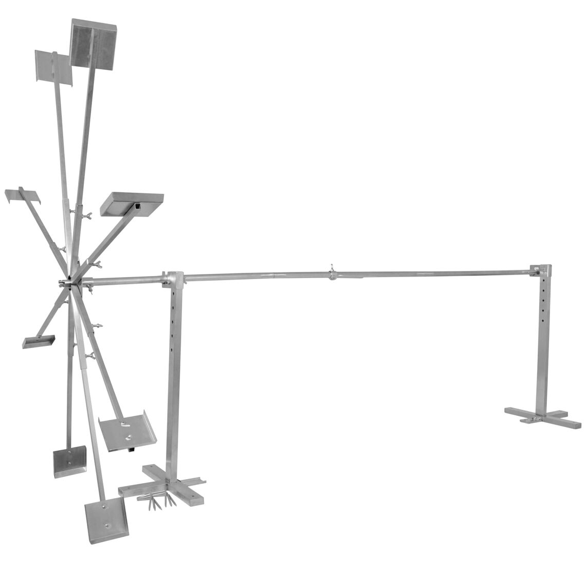 Scratch and Dent - Water Wheel Rotisserie Handle Water Powered BBQ Spit - FINAL SALE - view 4