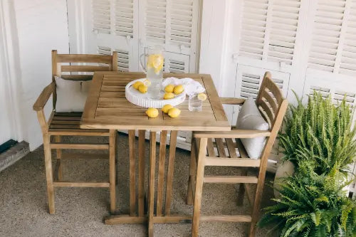 Poolside Furniture: Luxury Chaise Lounges, Teak Tables, and More