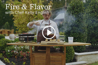 Turn Up the Heat: Chef Kelly English on the Tabletop Hibachi Grill and Griddle Set