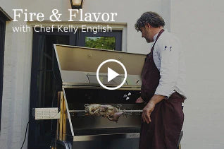 Chef Kelly English Shows How to Make a Full Holiday Meal on the 25-Watt Rotisserie