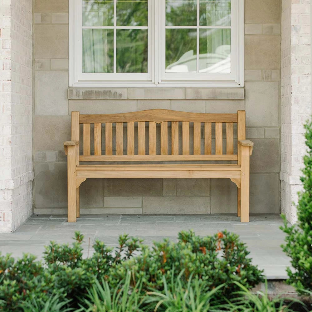 Teak Outdoor Benches | Grade A Teak | Ash & Ember