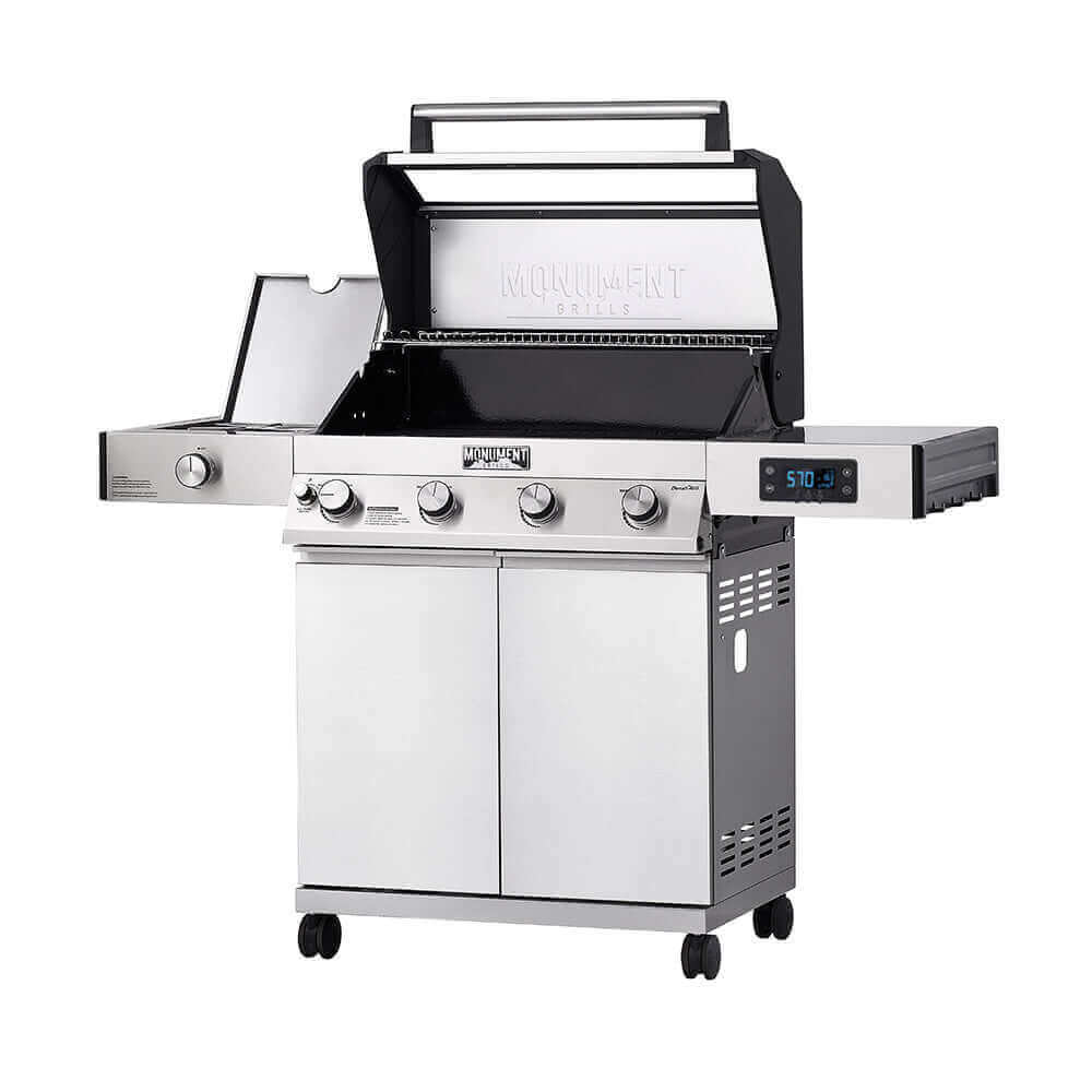 Monument Grills Denali 405 - Stainless Smart Tech Propane Gas Grill | Denali 405