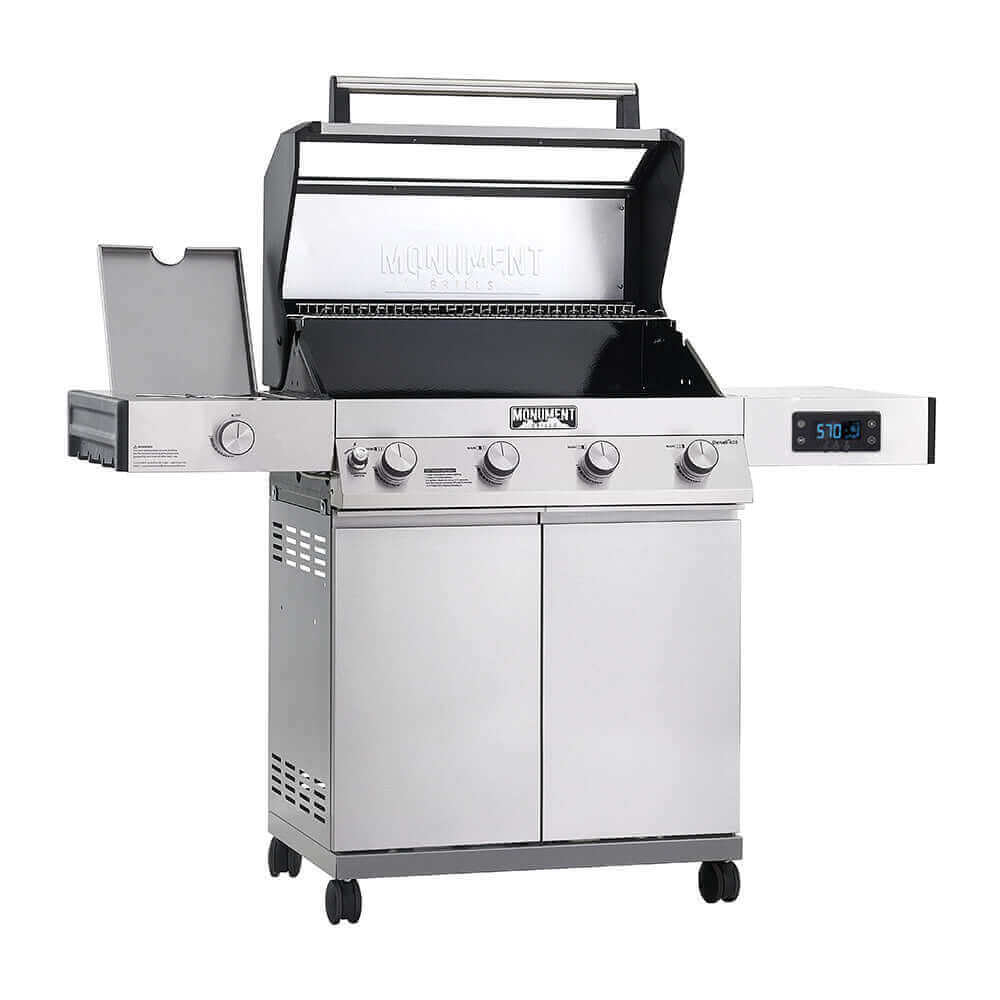 Monument Grills Denali 405 - Stainless Smart Tech Propane Gas Grill | Denali 405