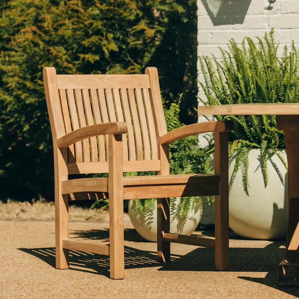 Savannah Grade A Teak Farmhouse Dining Bundle