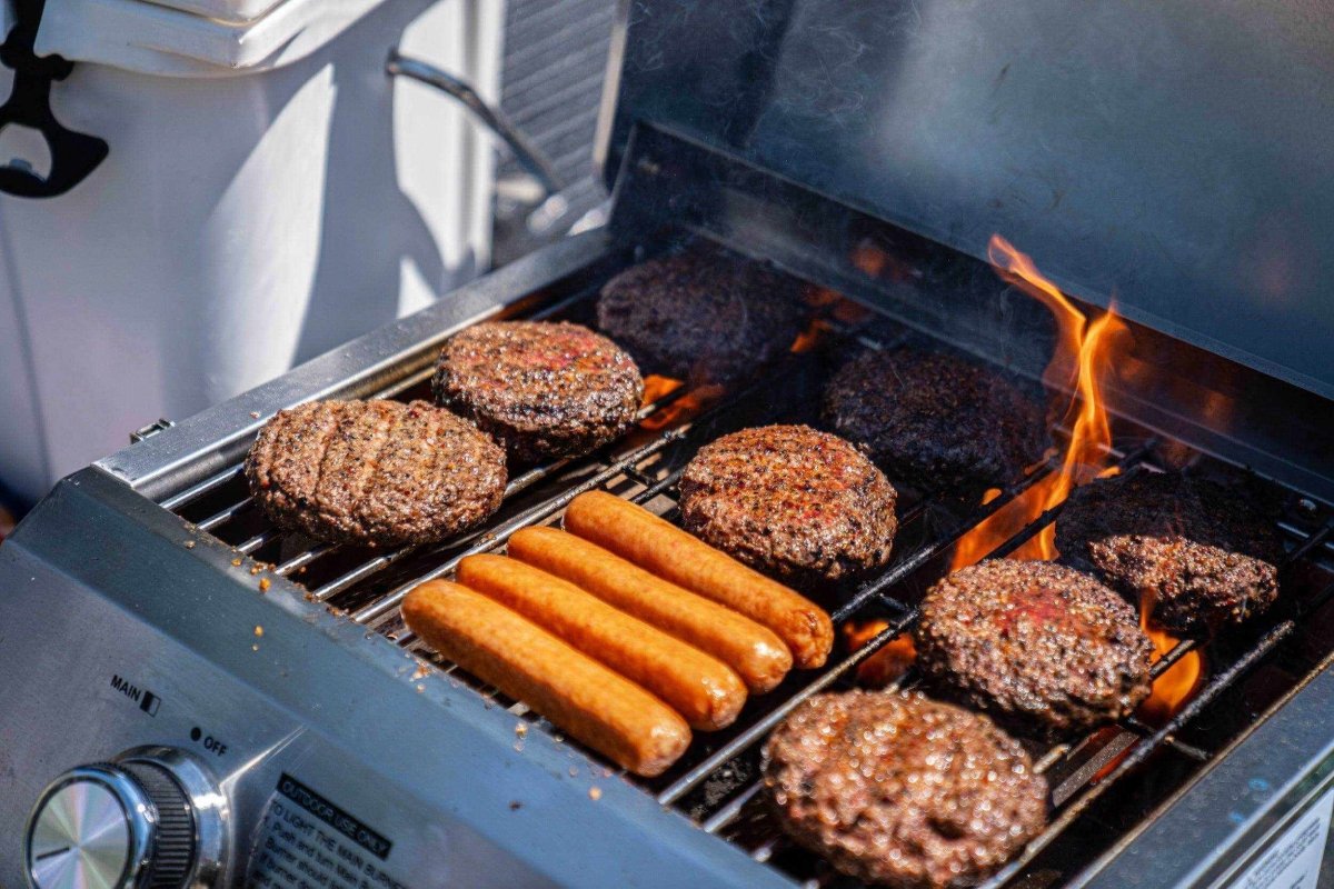 Monument 13742 - Stainless Tabletop Propane Gas Grill | 13742 & Cover - view 14