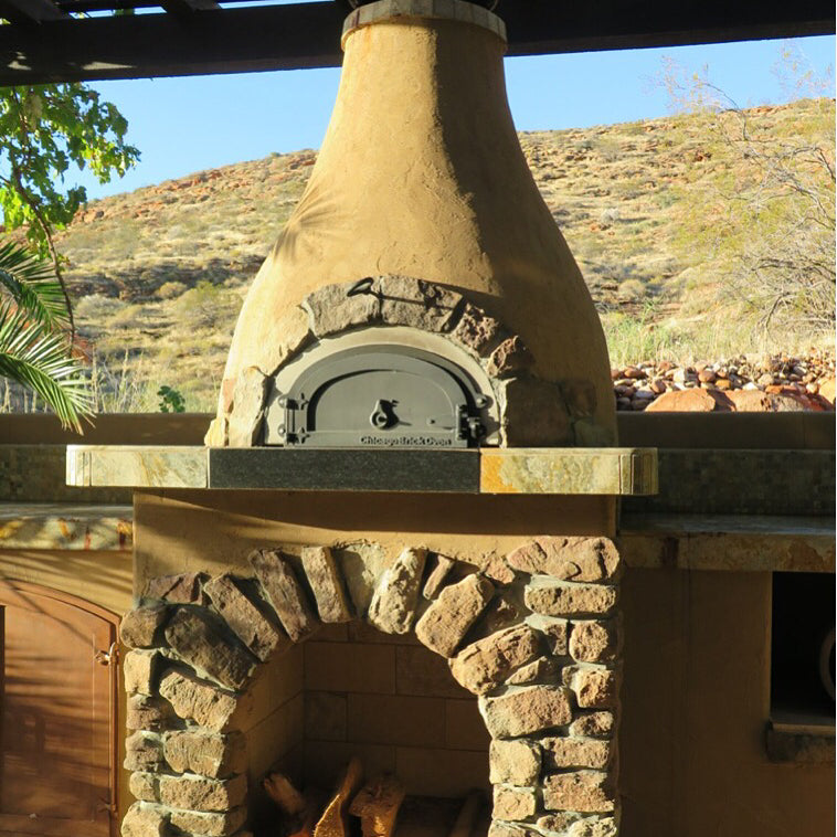 Chicago Brick Oven - 500 DIY Kit - 27" x 22" Wood Fired Pizza Oven - view 10