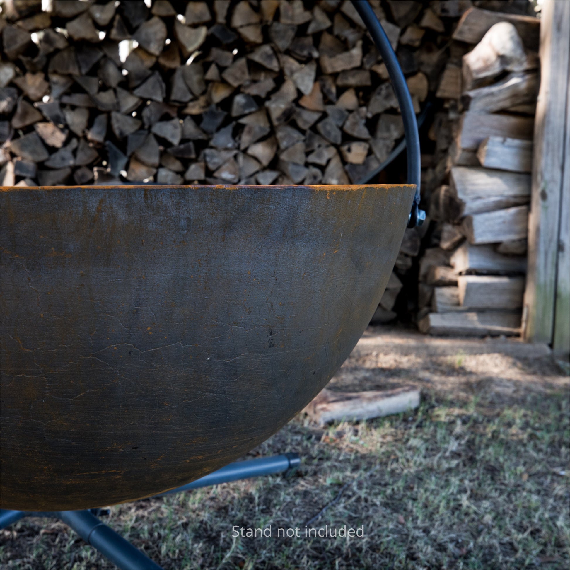 Cauldron Fire Pit Bowls - Cauldron Size: 42” / Optional Cauldron  Stand: Bowl Only | 42” / Bowl Only