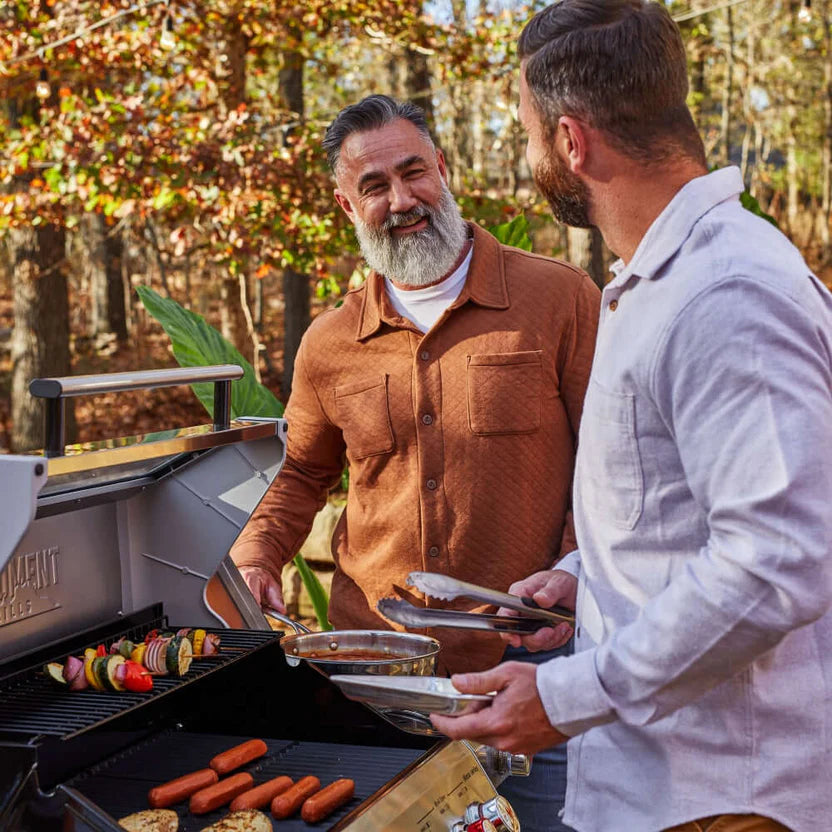 Monument Grills Mesa 415BZ - Stainless Propane Gas Grill | Mesa 415BZ & Smokerbox