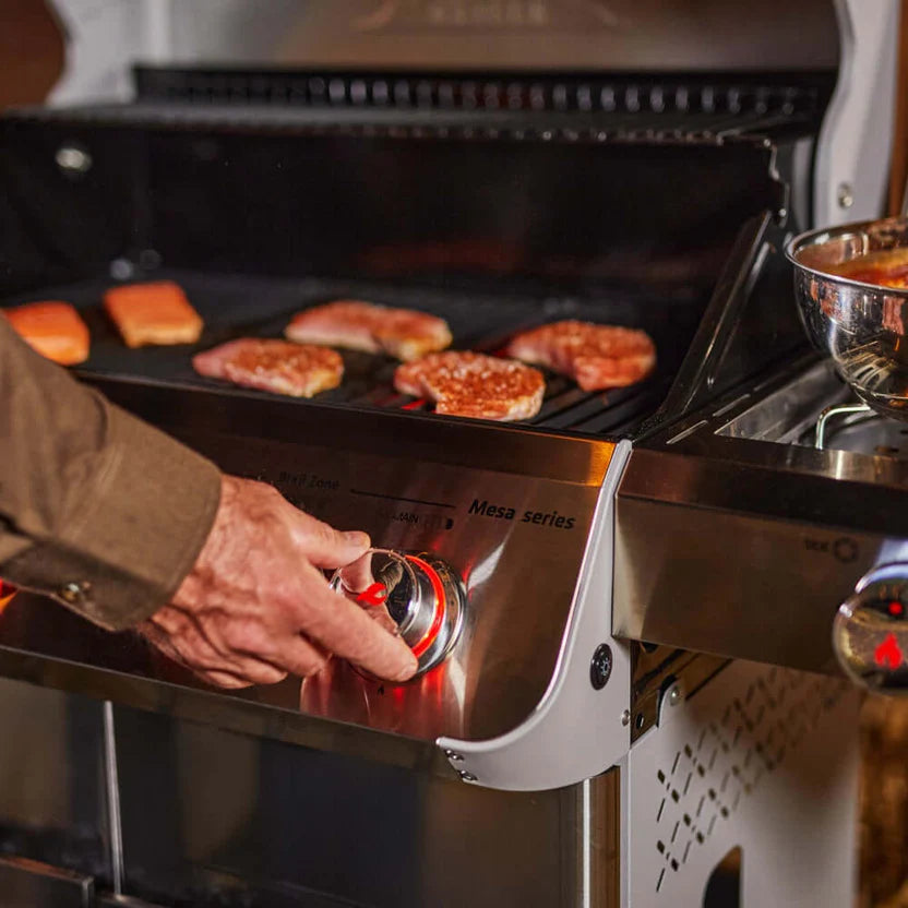 Monument Grills Mesa 415BZ - Stainless Propane Gas Grill | Mesa 415BZ & Smokerbox