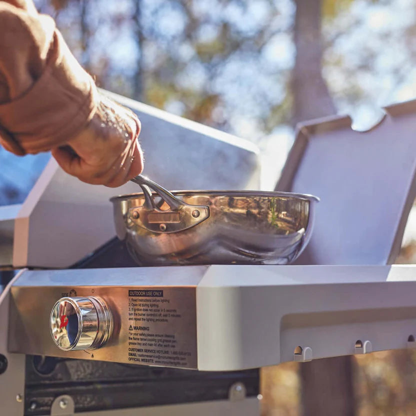 Monument Grills Mesa 415BZ - Stainless Propane Gas Grill | Mesa 415BZ & Smokerbox