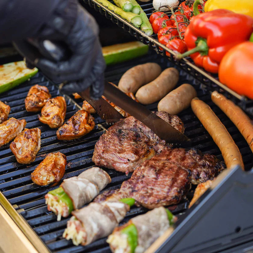 Monument Grills Mesa 415BZ - Stainless Propane Gas Grill | Mesa 415BZ & Smokerbox