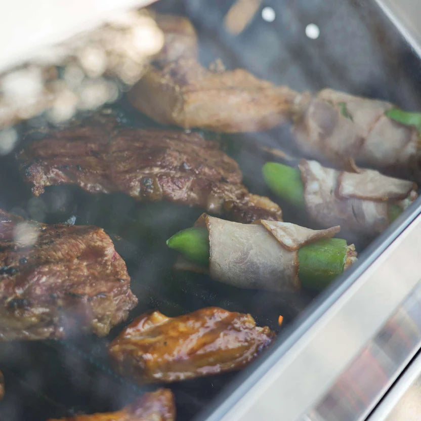 Monument Grills Mesa 415BZ - Stainless Propane Gas Grill | Mesa 415BZ & Smokerbox