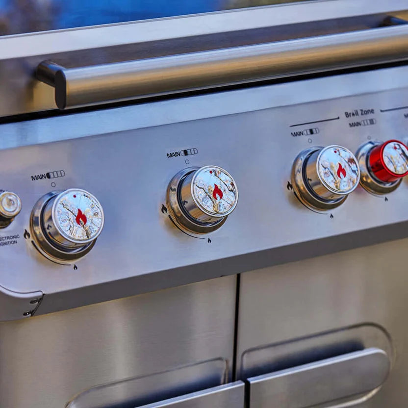 Monument Grills Mesa 415BZ - Stainless Propane Gas Grill | Mesa 415BZ & Smokerbox