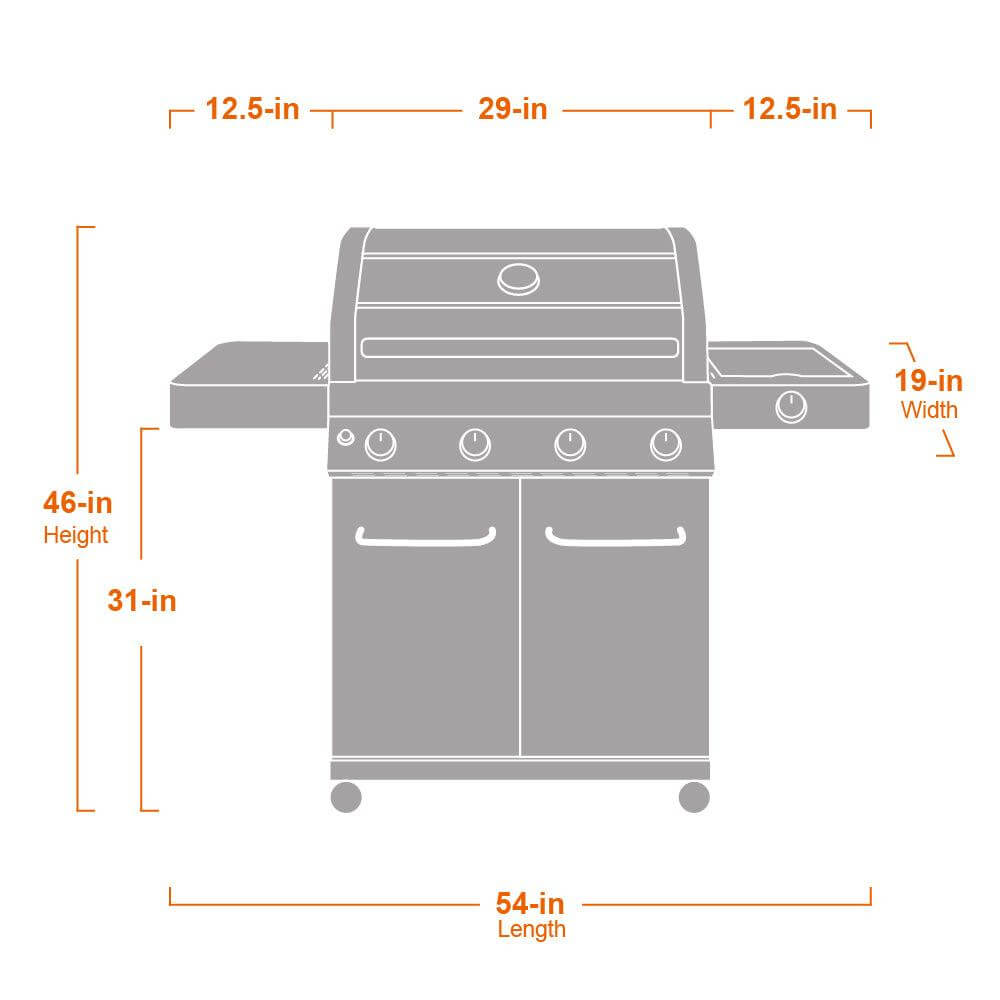 Monument Grills 41847NG - Stainless Natural/Propane Gas Grill | 41847NG - view 7