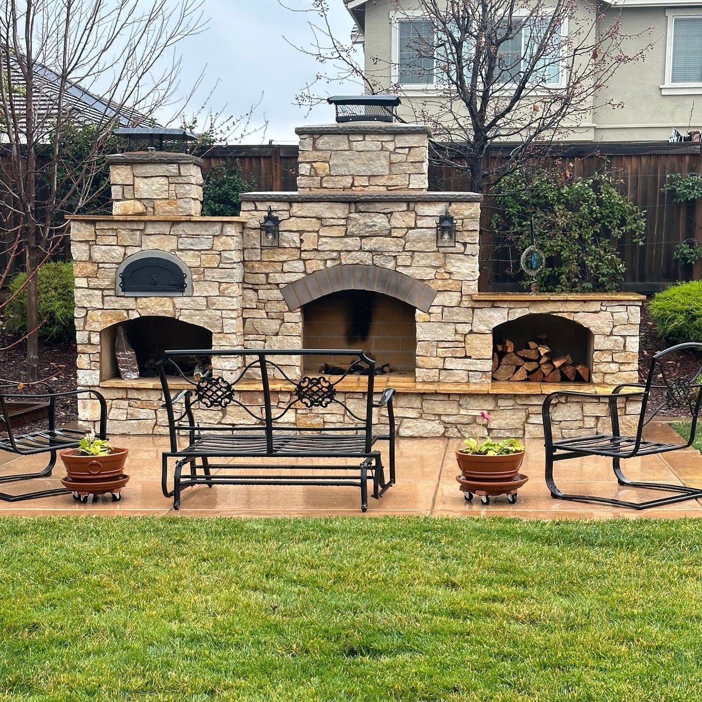 Chicago Brick Oven - 500 DIY Kit - 27" x 22" Wood Fired Pizza Oven - view 9