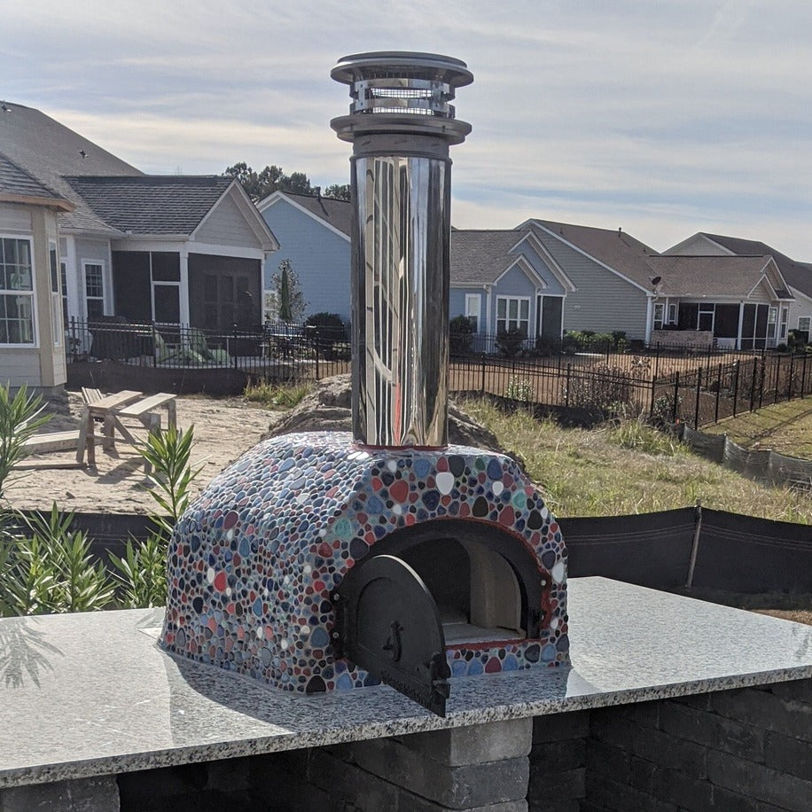 Chicago Brick Oven - 500 DIY Kit - 27" x 22" Wood Fired Pizza Oven - view 12