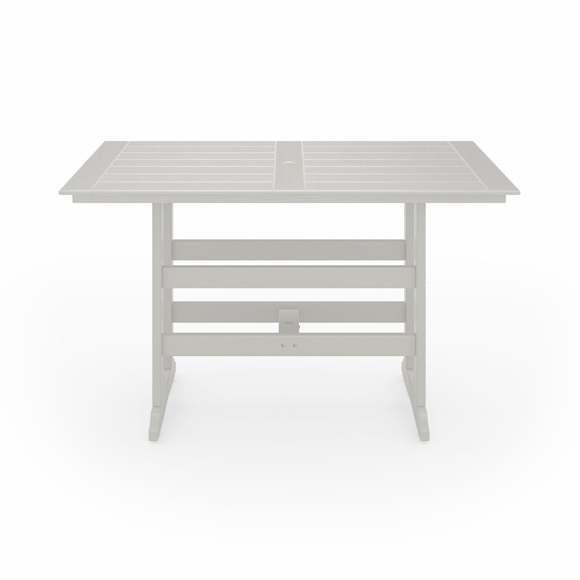 SoPoly 72" Savannah Farmhouse Bar Table | Heron Gray