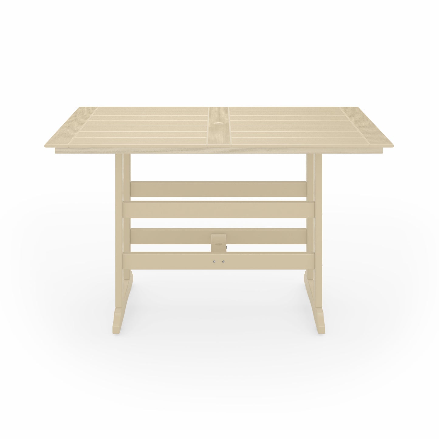 SoPoly 72" Savannah Farmhouse Bar Table | Tybee Sand - view 10