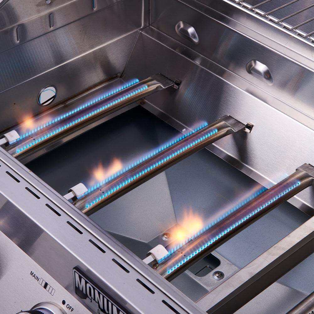 Monument Grills 77352 - Full Stainless Propane Gas Grill | 77352 (Include Rotisserie Kit)